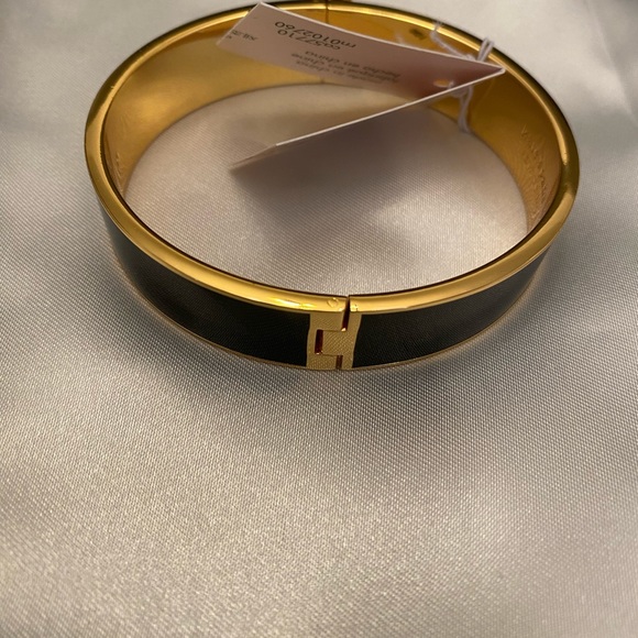 NWT Kate Spade black and gold bracelet - Picture 2 of 3